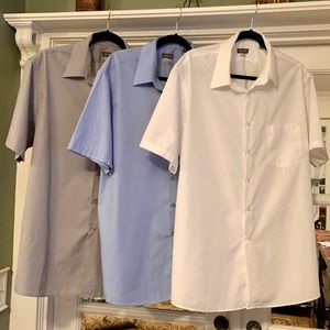 Van Heusen 3-pack Short-Sleeve Dress Shirts